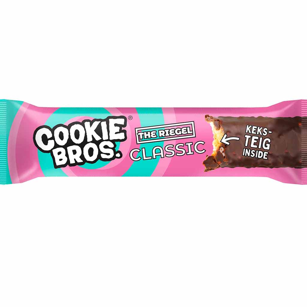 Cookie bros. Keksteig the Riegel classic 20x53g=1060g Box MHD:11.8.25