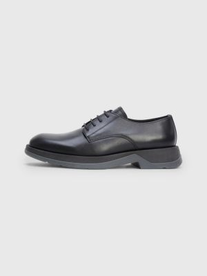 Sapatos Derby de couro leve
