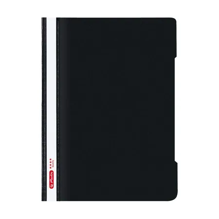 Herlitz Schnellhefter PP A4 Quality schwarz