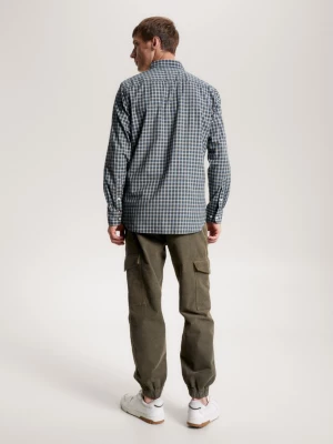 Camisa Micro Tartan de Corte Regular