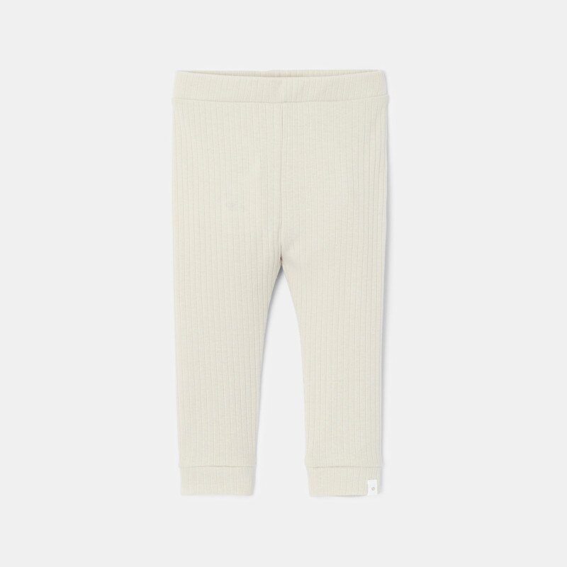 Legging en coton beige naissance Absorba Beige