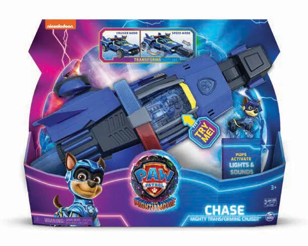 LA PAT'PATROUILLE  THE MIGHTY MOVIE - VEHICULE DELUXE CHASE