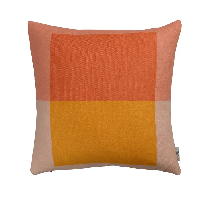 Røros Tweed - Syndin Kissen, 50 x 50 cm, orange \