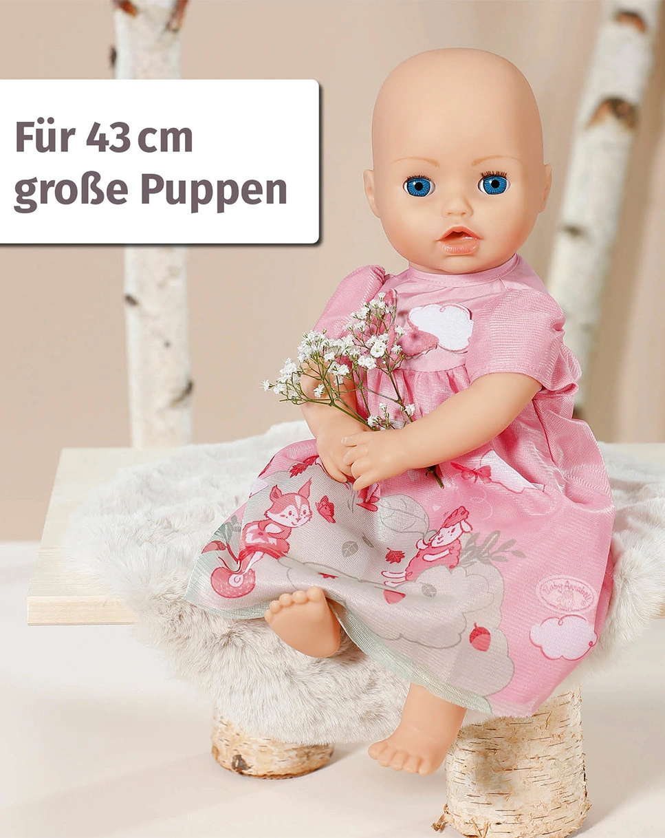 Baby Annabell® Puppenkleid EICHHÖRNCHEN (43cm) in rosa