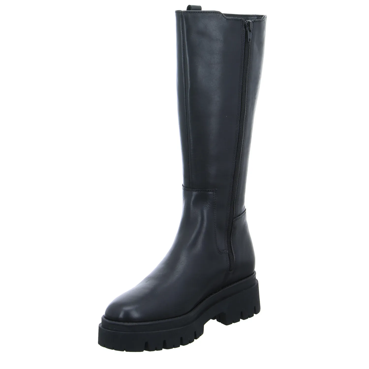 TAMARIS Stiefel Schwarz Leder