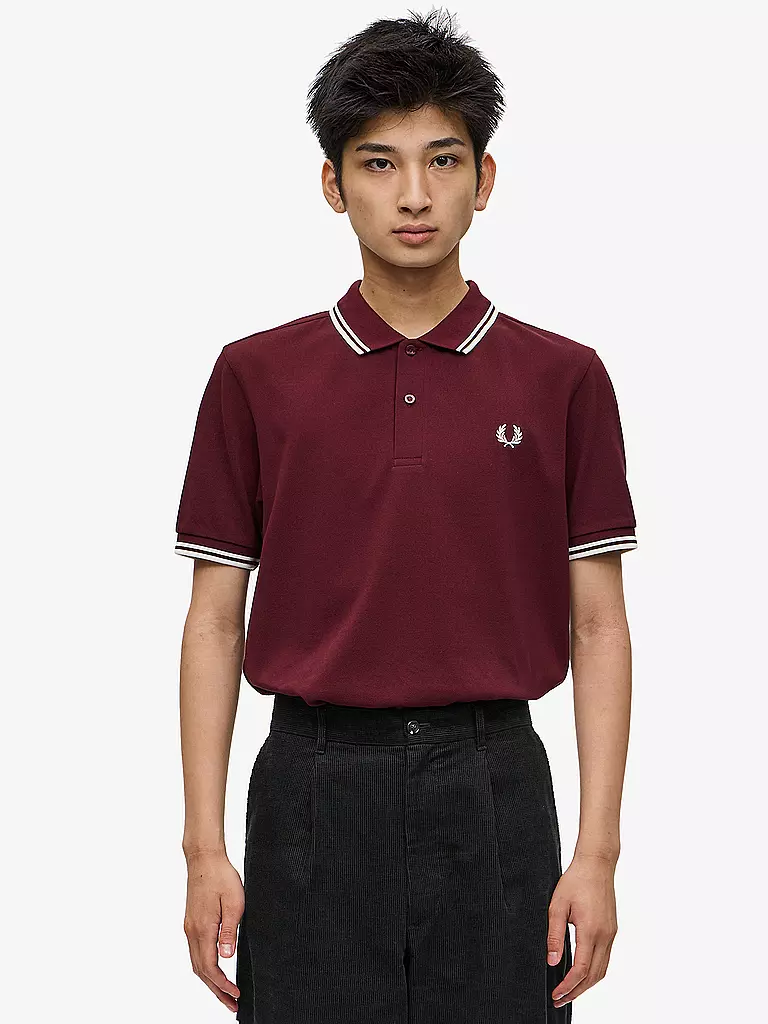 FRED PERRY Poloshirt M3600 rot