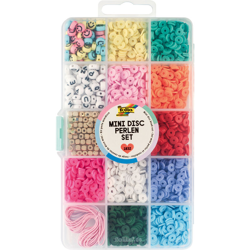 Folia Mini-Disc-Perlen-Set