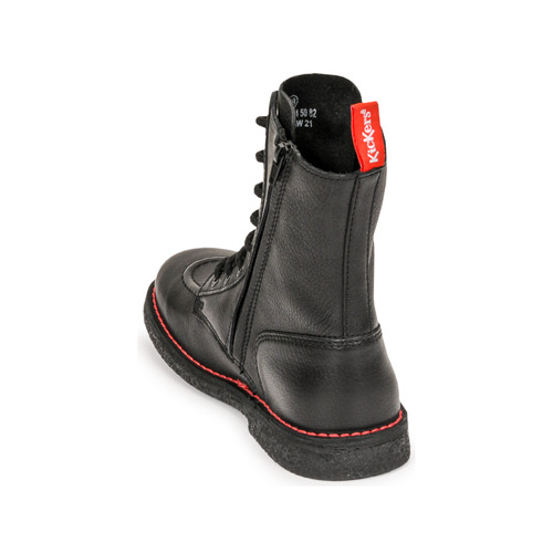 Kickers - MEETICKZIP - Noir mat
