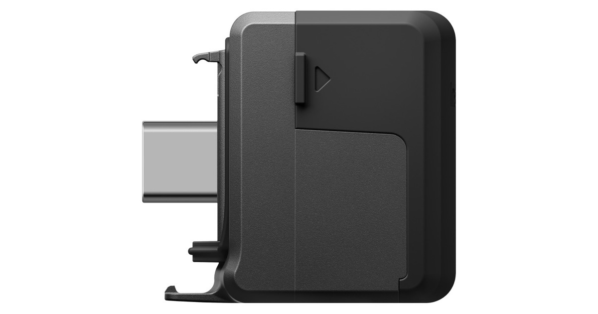 Insta360Quick Reader voor Insta360 Ace Serie kaartlezer  (Zwart, USB-C, Lightning)