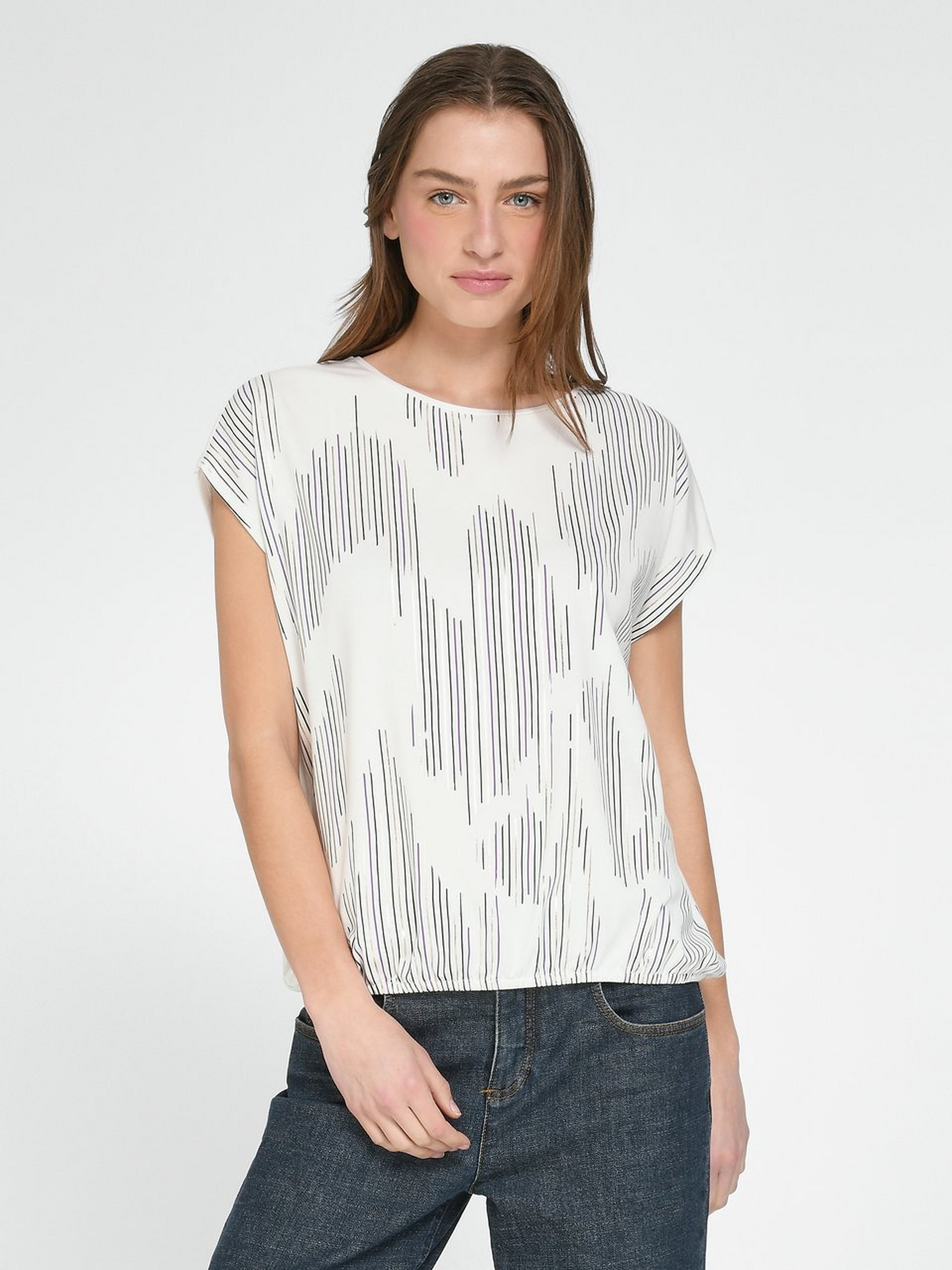 Rundhals-Shirt