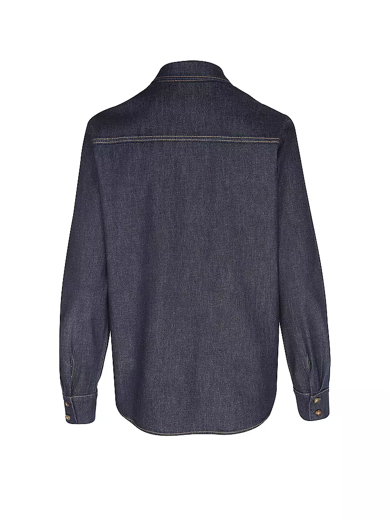 S.OLIVER Overshirt blau