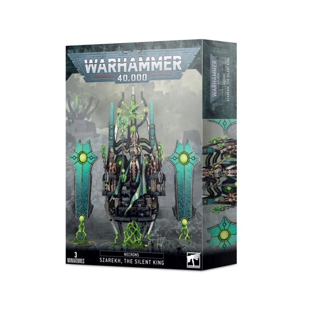 W40K : Nécrons - Szarekh le Roi Silencieux
