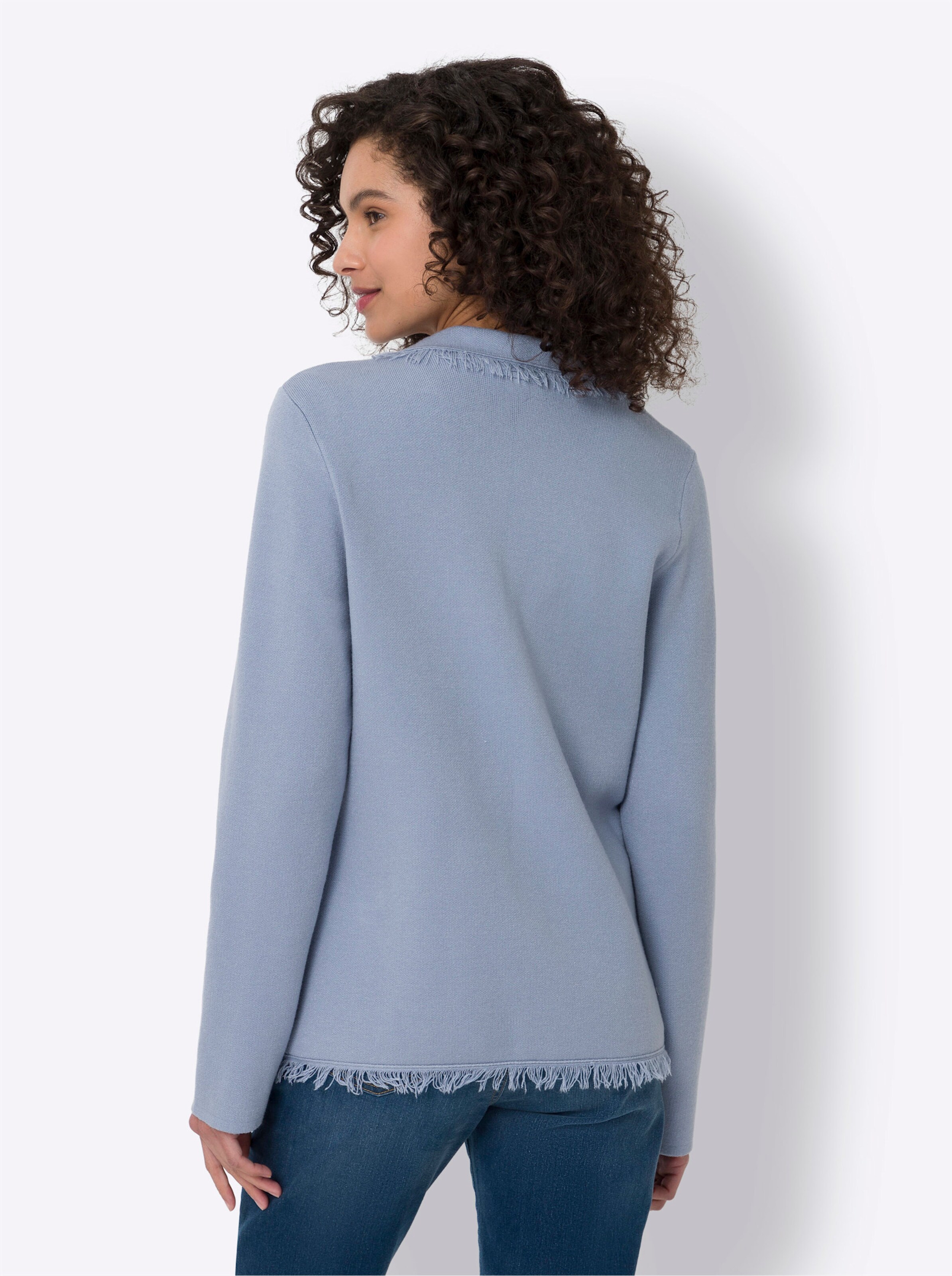 heine Strickjacke in bleu