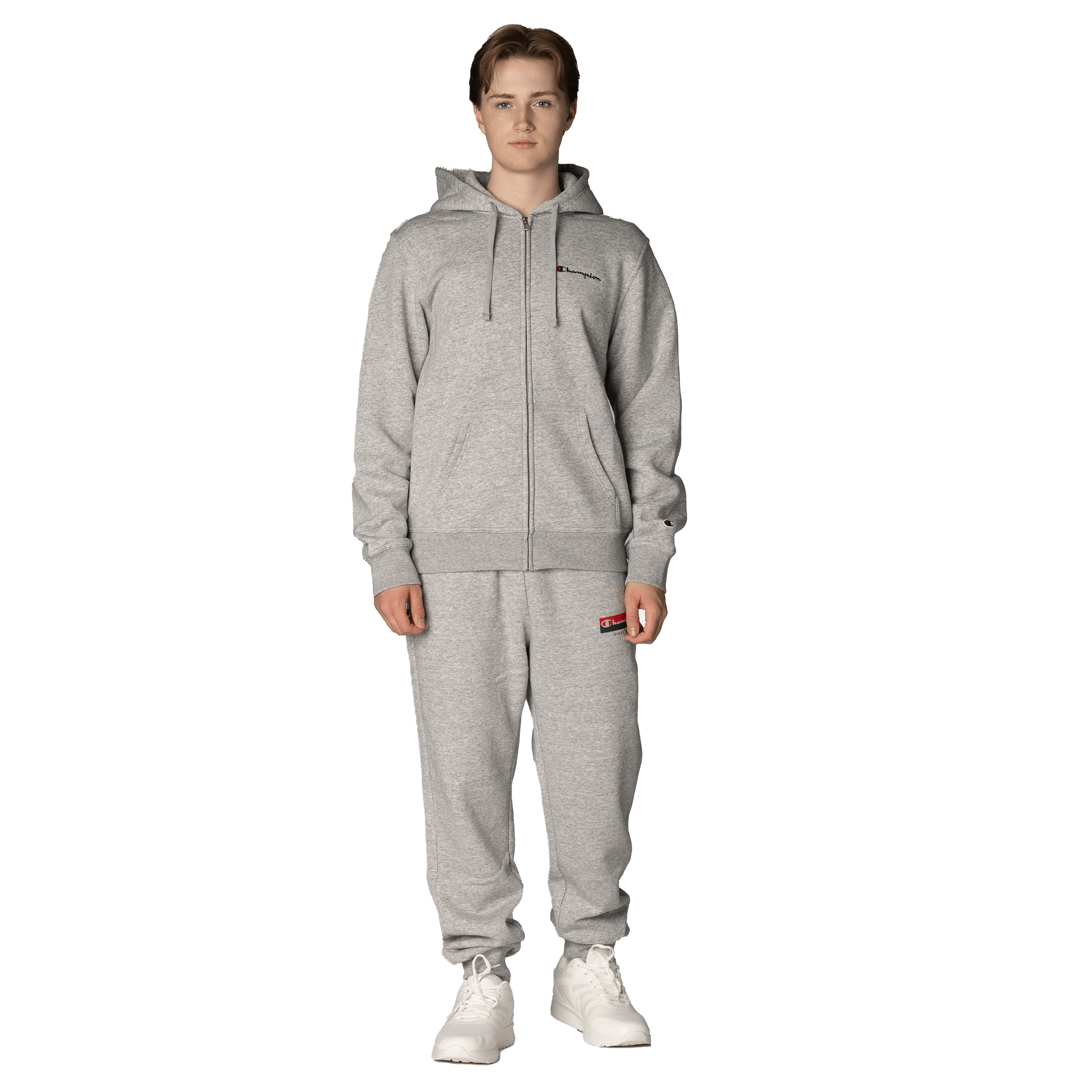 Champion Hooded Full Zip Sweatshirt - Fritid og bomull