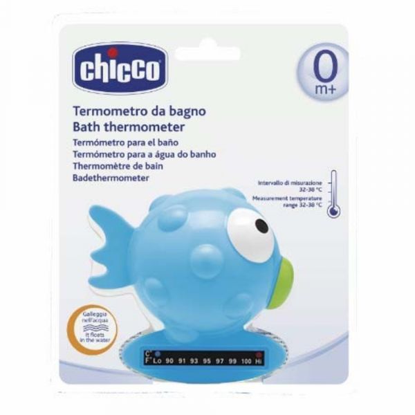 Chicco Termómetro de Banho Peixe Azul