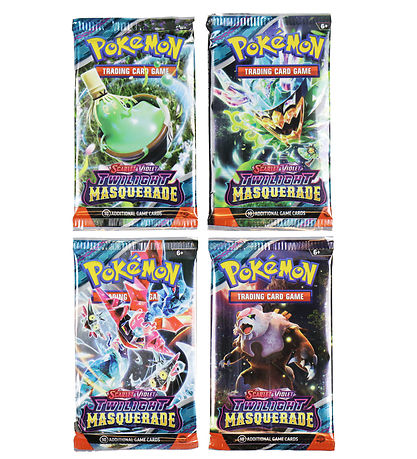 Pokémon Sammelkarte - Gemischt. - Scharlachrot und Violett - Twi