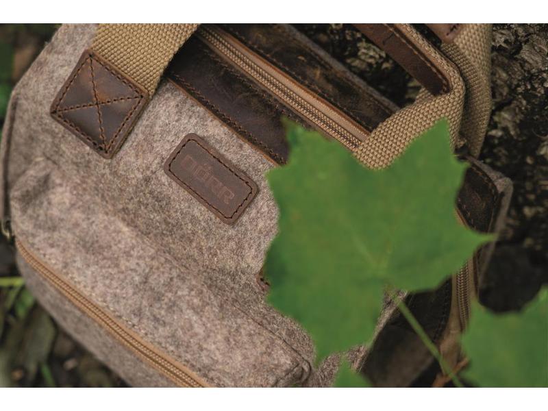 Dörr Kameratasche Ranger S Braun Foto- und Jagdtasche aus robustem Filz