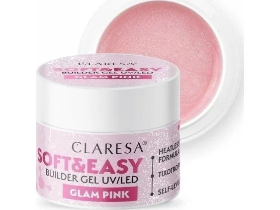 Claresa N Gel Soft&Easy Builder Glam Pink 45g&amp