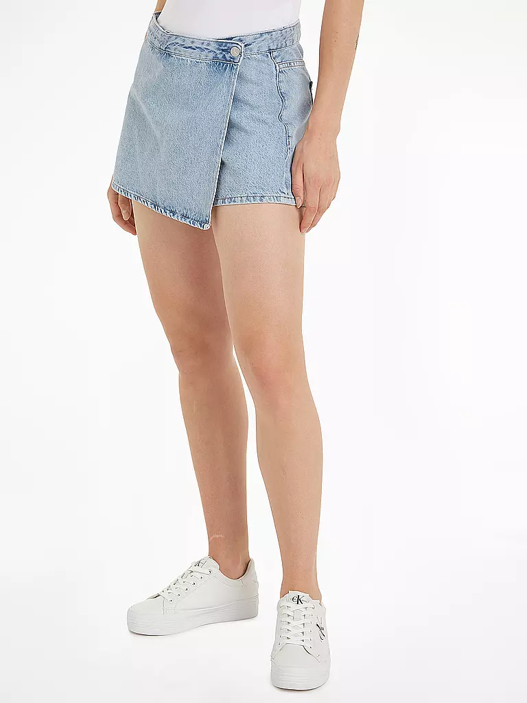 CALVIN KLEIN JEANS Hosenrock - Jeansskorts  hellblau