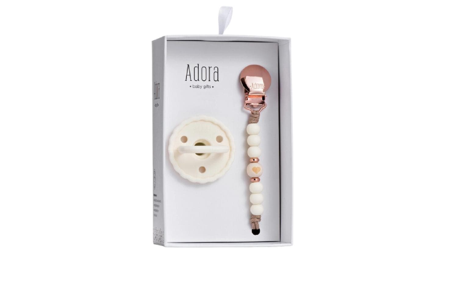 Nuggikette Clip-Set VanillaSchnuller ClipSet