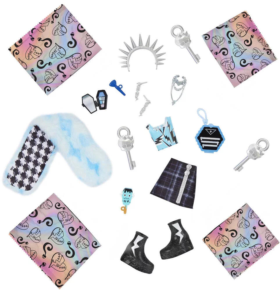 MONSTER HIGH - CASIERS SECRETS DE FRANKIE STEIN LOOK IRISE -