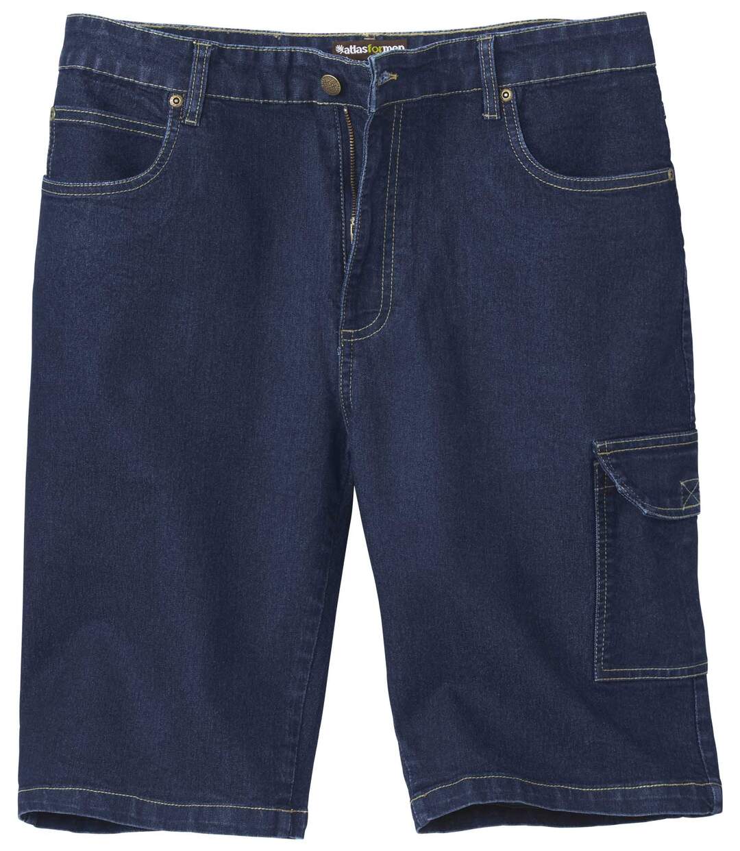 Bermuda Denim Stretch Cargo Island