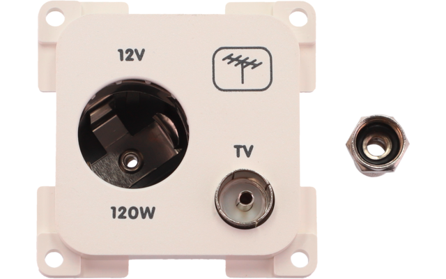 Inprojal System 10.000 Kombi Steckdose 12V mit TV