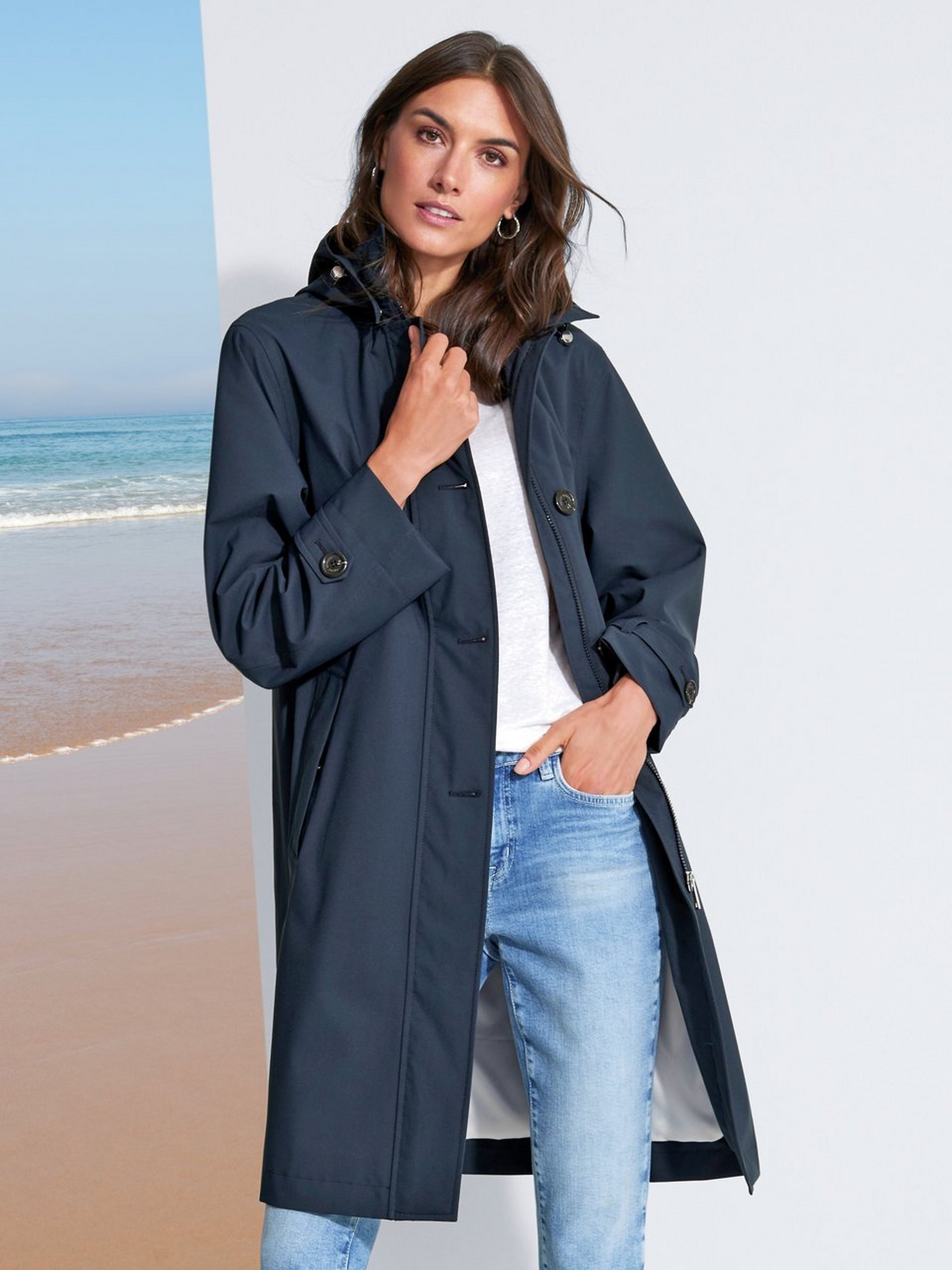 Rainwear-Kurzmantel