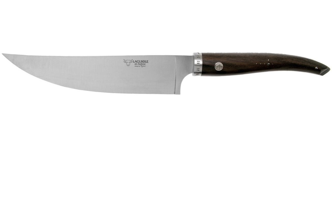Laguiole en Aubrac Gourmet CGO20EBI koksmes ebbenhout 20 cm