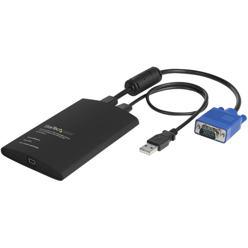 StarTech.com Adaptateur Crash Cart USB - Adaptateur Crash Cart KVM USB pour Ordinateur Portable - Crash Cart de Salle de Serveurs - Datacenter Crash Cart - Crash Cart Informatique