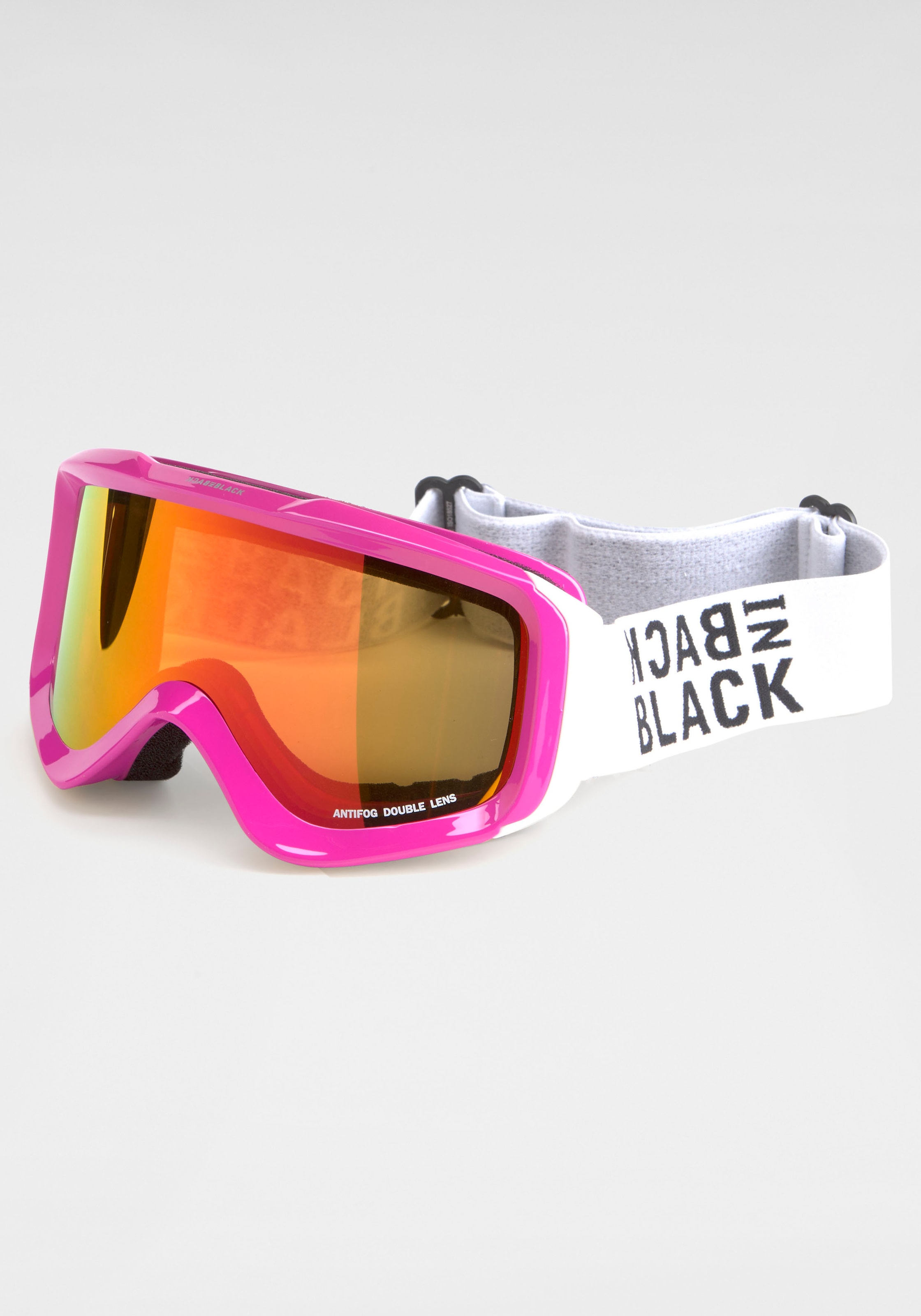 BACK IN BLACK Eyewear Skibrille Antifog double Lens