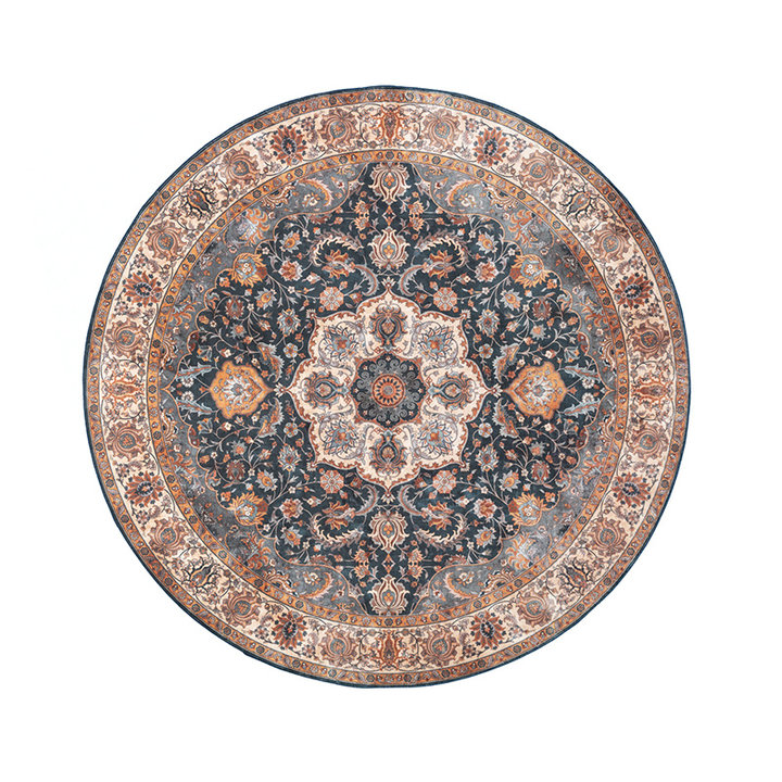 Rond vintage vloerkleed - Imagine Medaillon Rustiek | Rijk