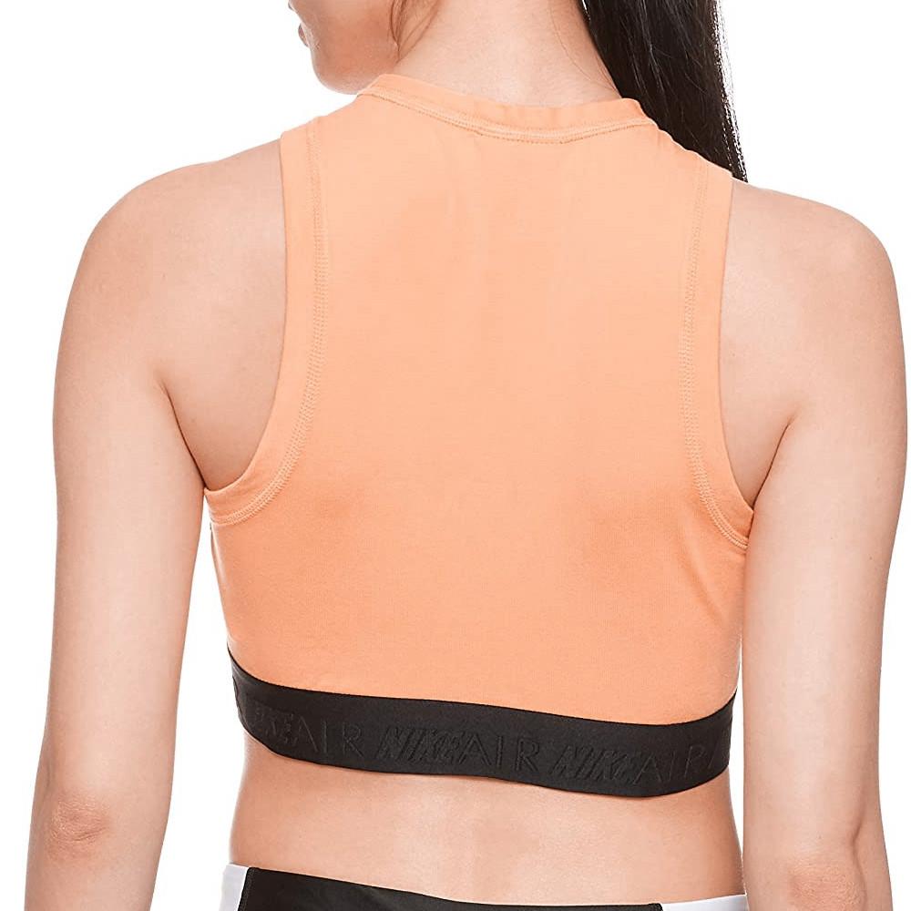 Nike Brassière Orange Femme Nike Air Top Crop