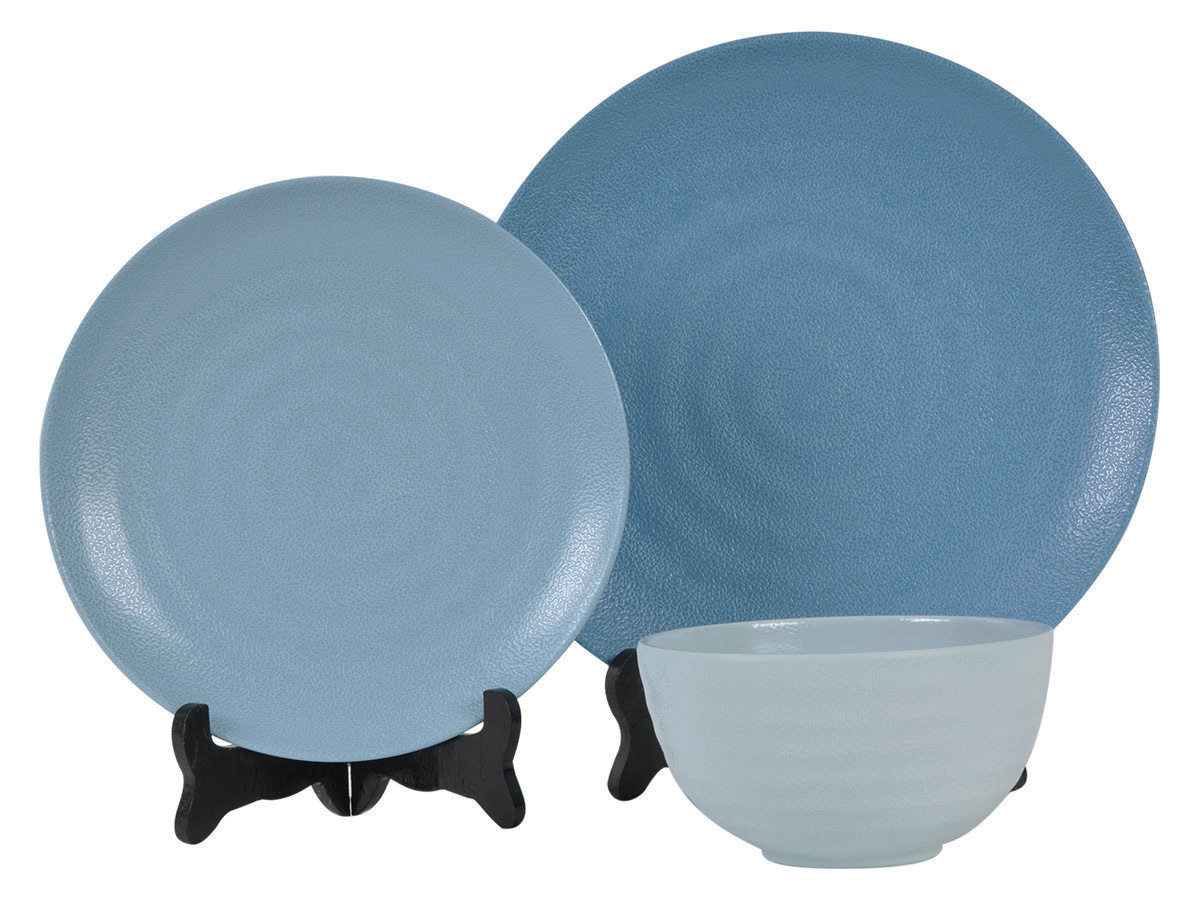 Flamefield Shades of Blue 12-delig serviesset