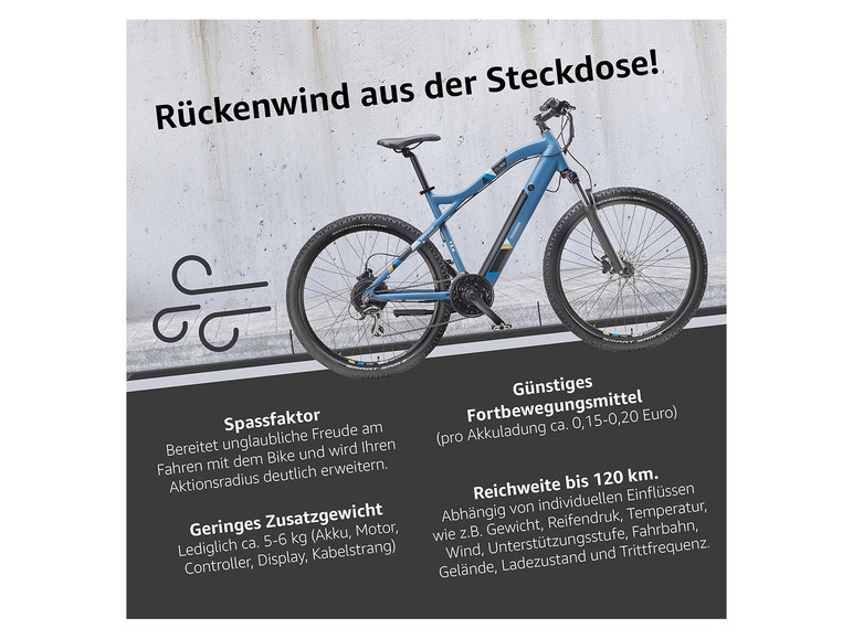 E-mountainbike Klimmer M922 27,5 / 29