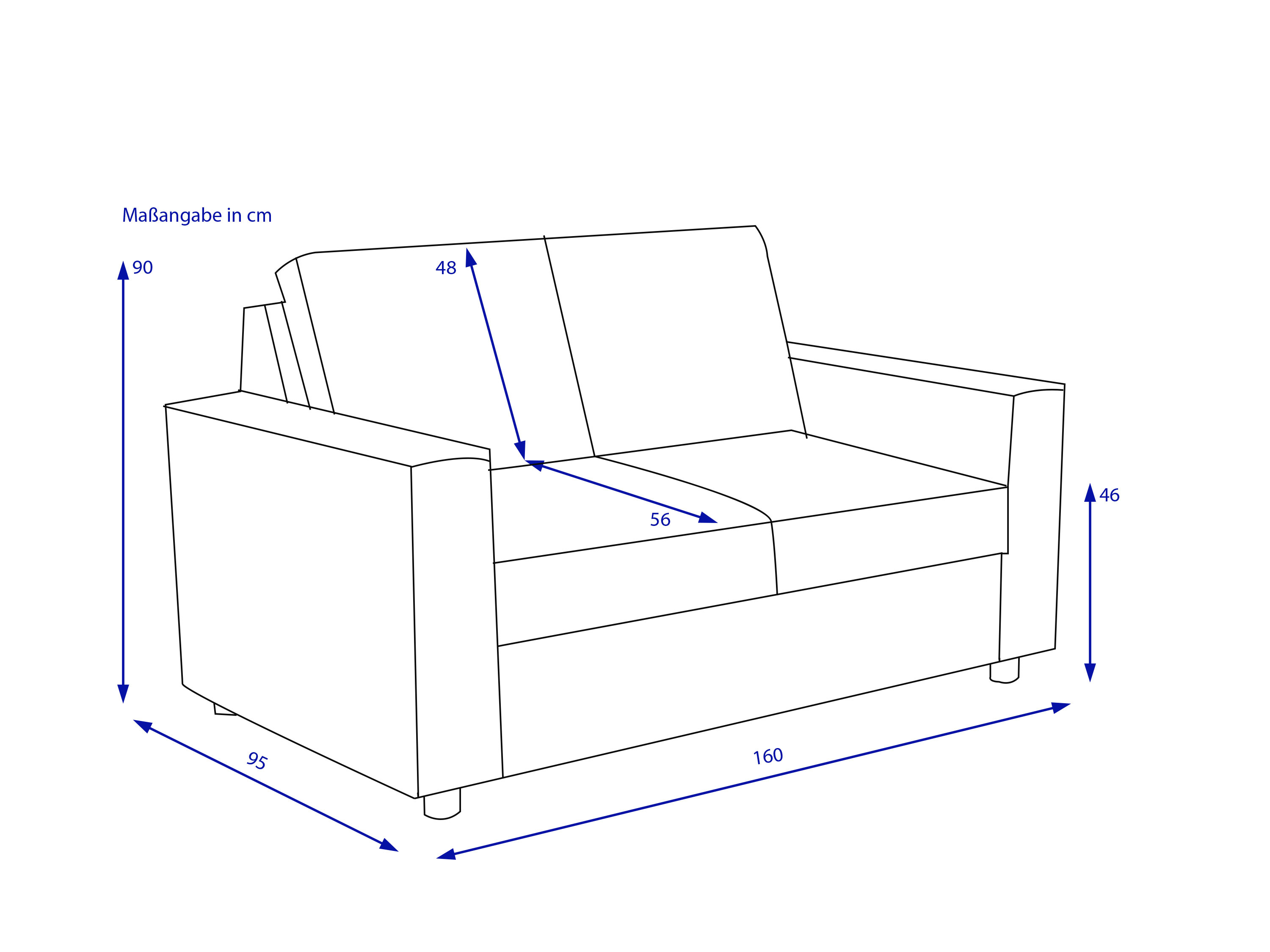 Schlafsofa vito SYSTEMO
