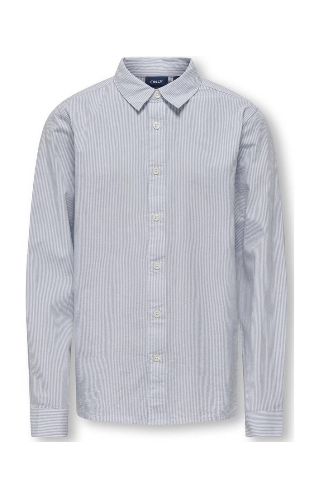 ONLY overhemd KOBNIELS met backprint blauw