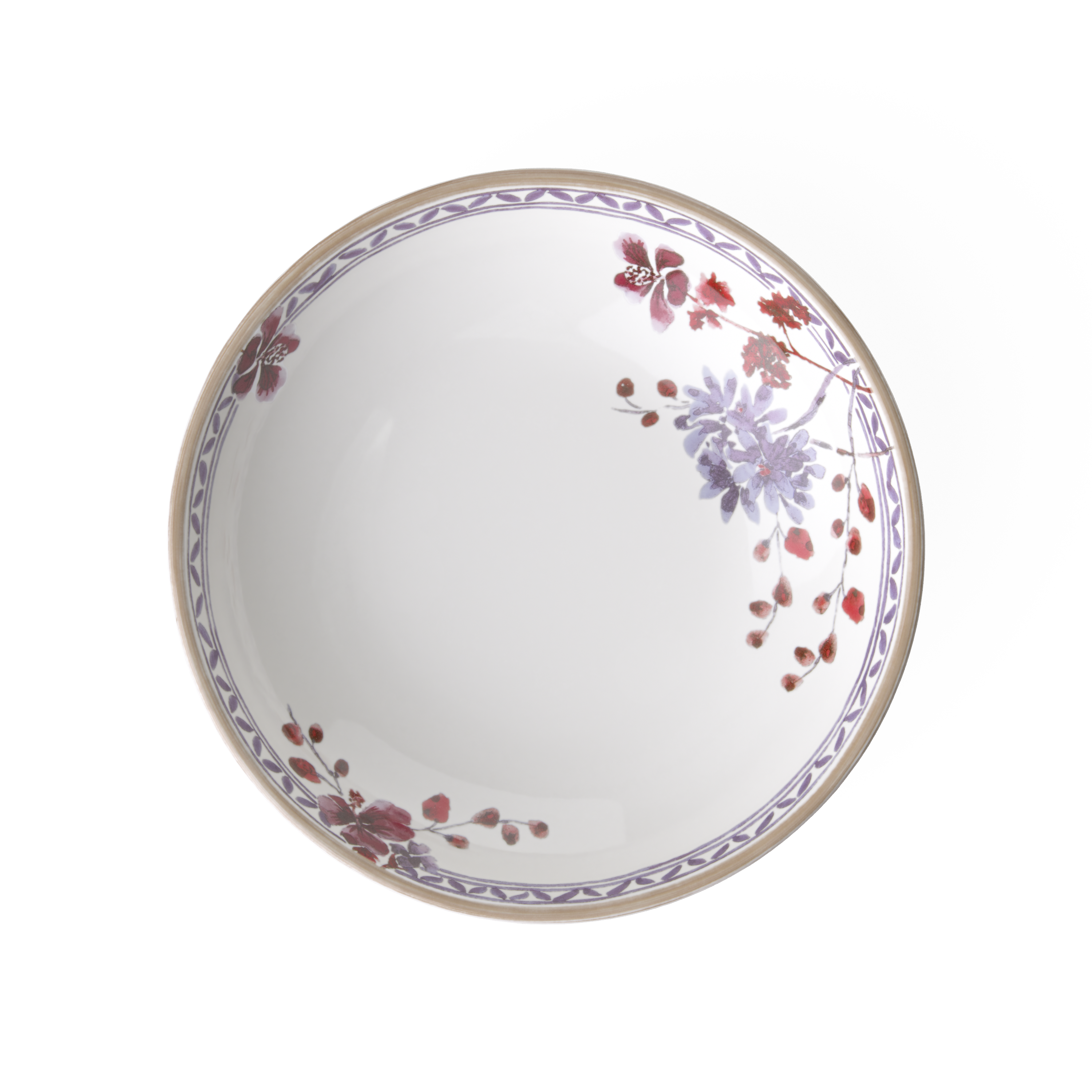 Artesano Soup bowl Multi-colored, 9.3'', Premium Porcelain