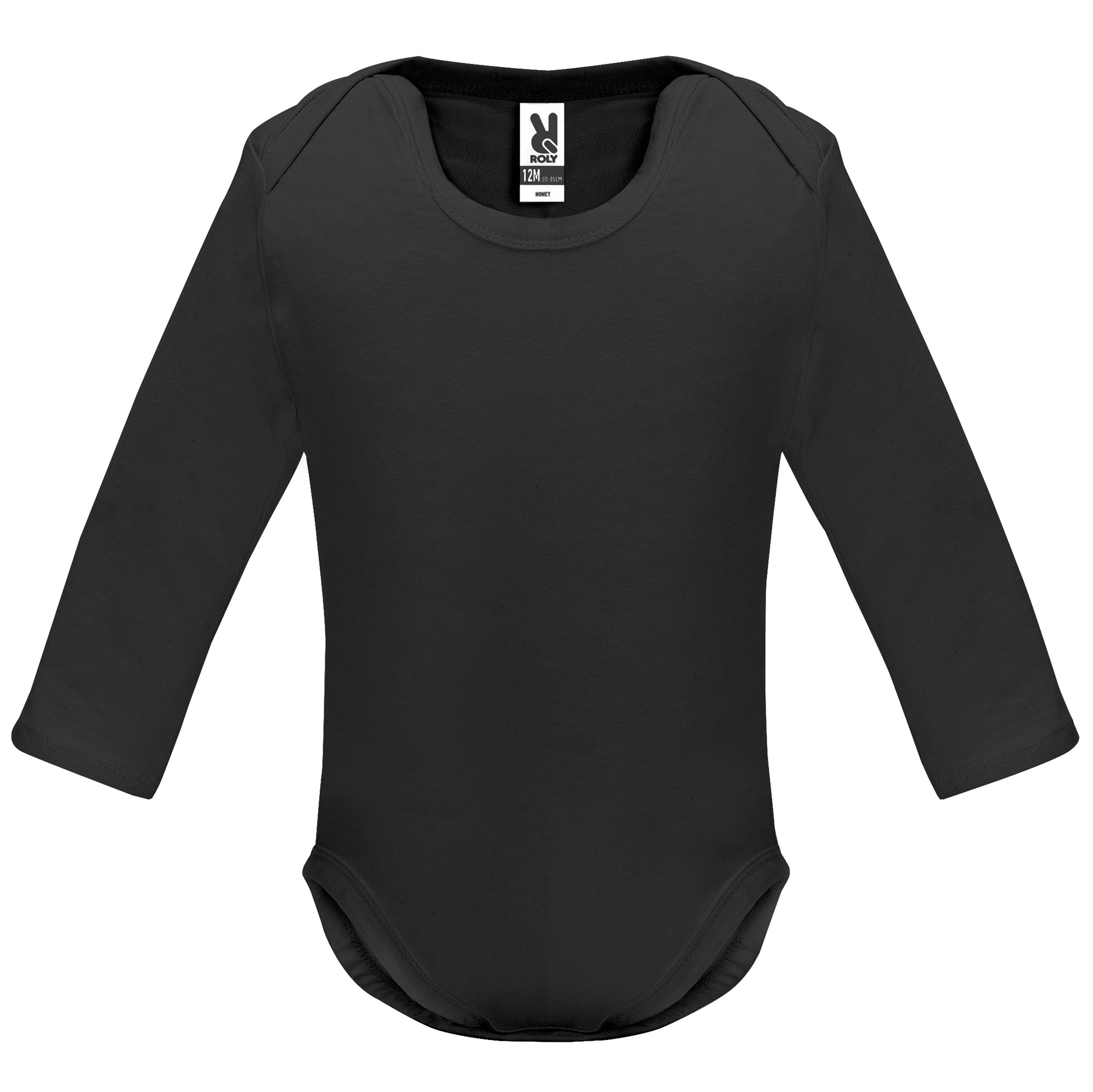 Roly BD7202 - HONEY L/S Body bébé manches longues en maille single jersey