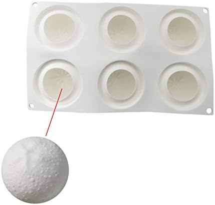 (6-fach) Silikon Trend Früchte Kuchen Form DIY Gussform für Virale Frucht Desserts - Orange