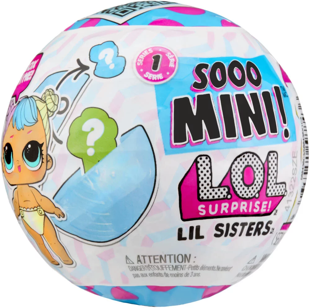 LOL SURPRISE - POUPEE LIL SISTERS - SOOO MINI 7,5
