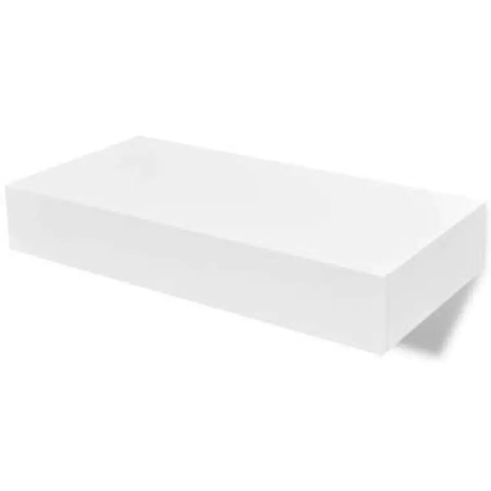 vidaXL - Wandplank - Wit - MDF