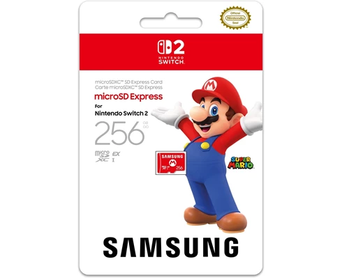 Nintendo Switch 2 Samsung microSD Express 256GB