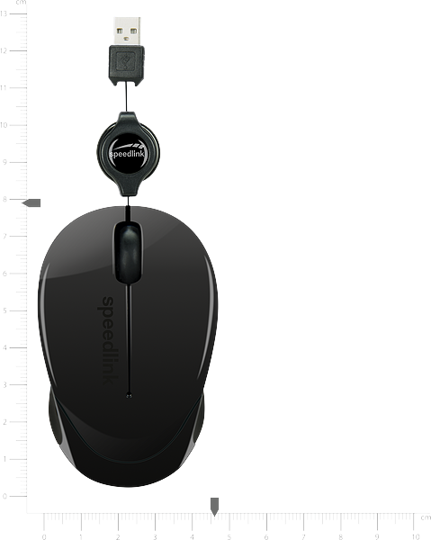 Speedlink - BEENIE Mobile Mouse - Wired USB, black