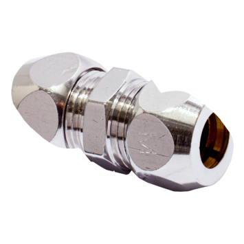 Sanivesk Knel Recht 10x10mm Chroom