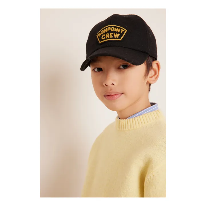 Bonpoint Casquette Laine Arnold | Noir