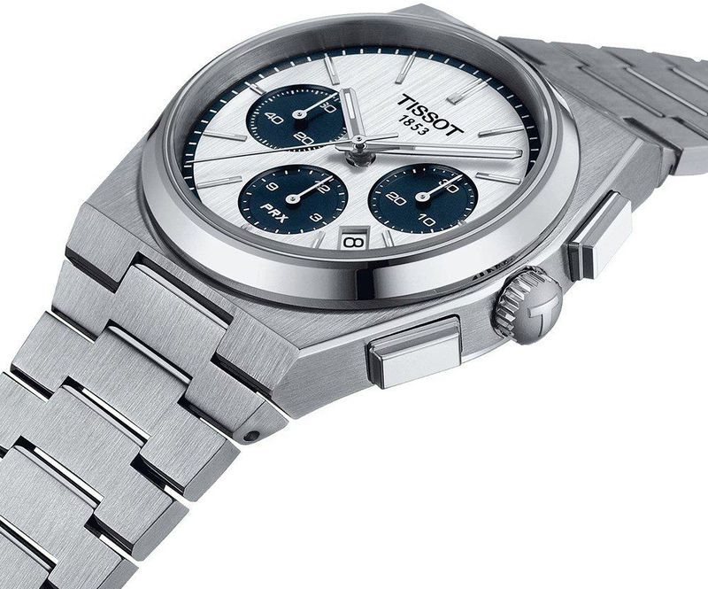 Tissot - Chronograaf Horloge - Roestvrijstaal - Metalen Band - 10ATM