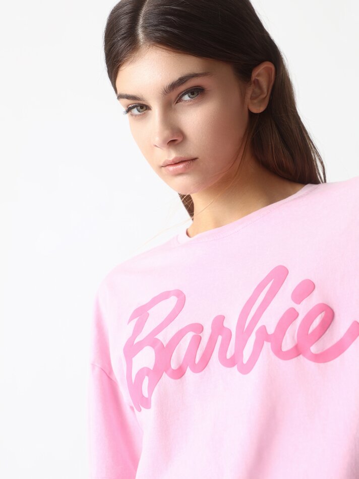 Camiseta Barbie - Rosa