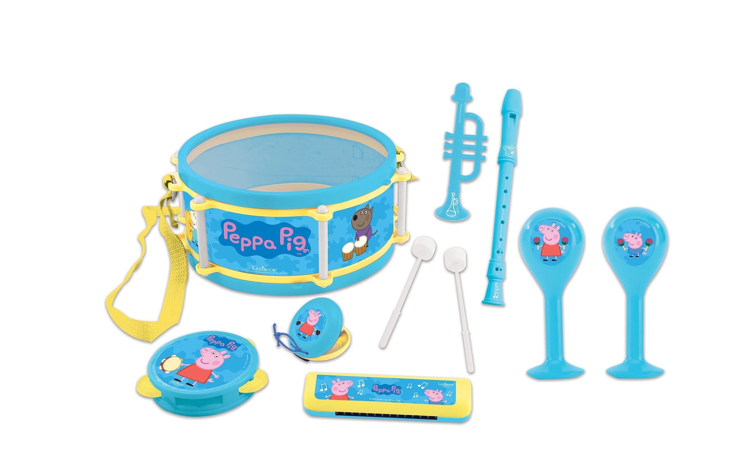 Lexibook® Spielzeug-Musikinstrument »Peppa Wutz 7-teiliges Musikset«
