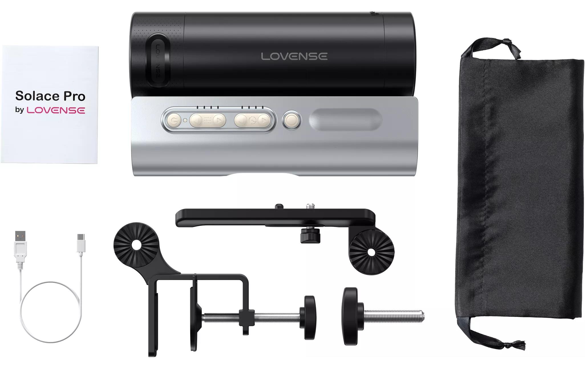 Masturbator Solace Pro Schwarz<br>Automatischer Masturbator
